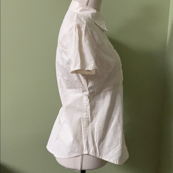 Tommy Hilfiger Denim Short Sleeved Eyelet Shirt - Picture 3 of 12